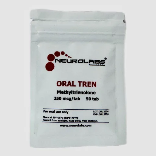 ORAL TREN METHYLTRIENOLONE
250MCG/TAB 50TAB